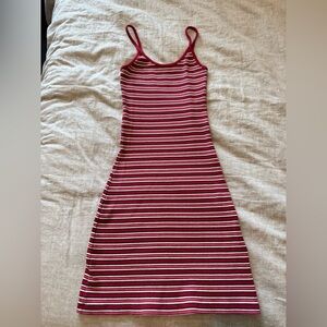 Brandy Melville Striped Mini Dress
